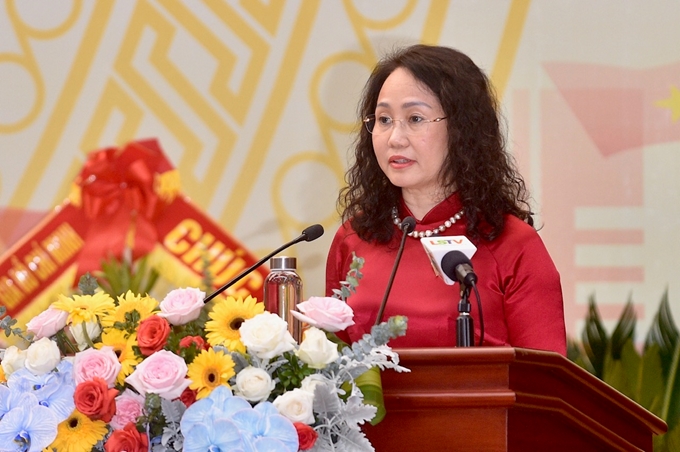 Đồng chí Lâm Thị Phương Thanh, Ủy viên Trung ương Đảng, Bí thư Tỉnh ủy khóa XVI tái đắc cử Bí thư Tỉnh ủy khóa XVII.