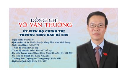 Infographic: Tiểu sử đồng chí Võ Văn Thưởng - Thường trực Ban Bí thư