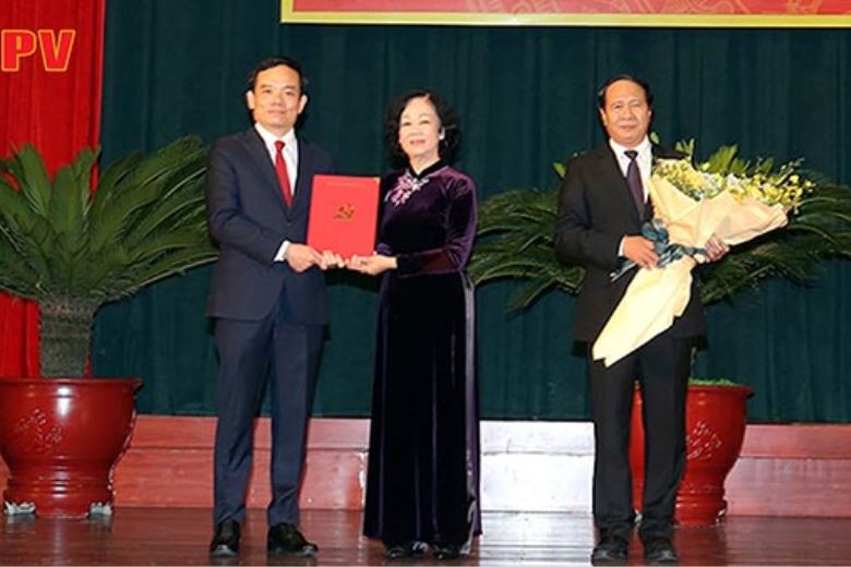 Đồng chí Trần Lưu Quang giữ chức Bí thư Thành ủy Hải Phòng