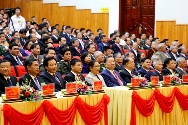 Các đại biểu dự Đại hội (Ảnh: Cổng TTĐT tỉnh Điện Biên)