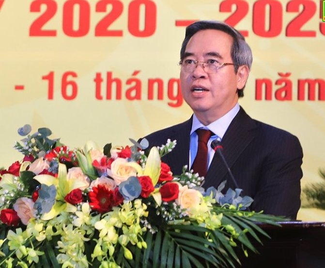 Đồng chí Nguyễn Văn Bình phát biểu chỉ đạo tại Đại hội.