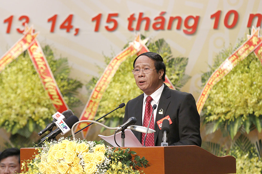 Đồng chí Lê Văn Thành, Ủy viên Trung ương Đảng, Bí thư Thành ủy Hải Phòng khóa XVI, Chủ tịch Hội đồng nhân dân thành phố Hải Phòng, nhiệm kỳ 2016-2021