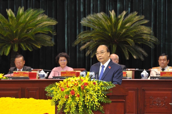 Thủ tướng Nguyễn Xuân Phúc phát biểu chỉ đạo Đại hội