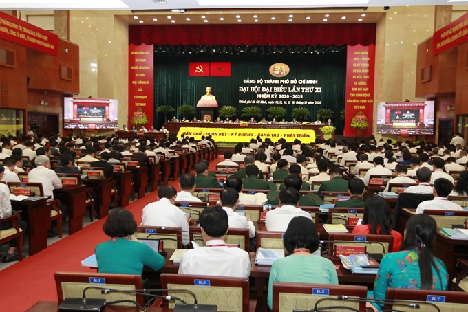 Đại hội đại biểu Đảng bộ TP Hồ Chí Minh lần thứ XI với phương châm 