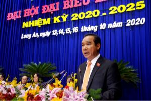 Đồng chí Nguyễn Văn Được được bầu làm Bí thư Tỉnh ủy Long An