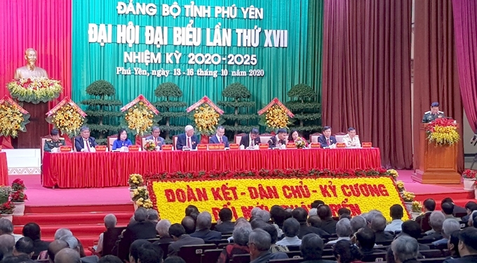 Với phương châm “Đoàn kết - Dân chủ - Kỷ cương - Đổi mới - Phát triển”, Đại hội đại biểu Đảng bộ tỉnh Phú Yên lần thứ XVII sẽ diễn ra đến ngày 16/10/2020