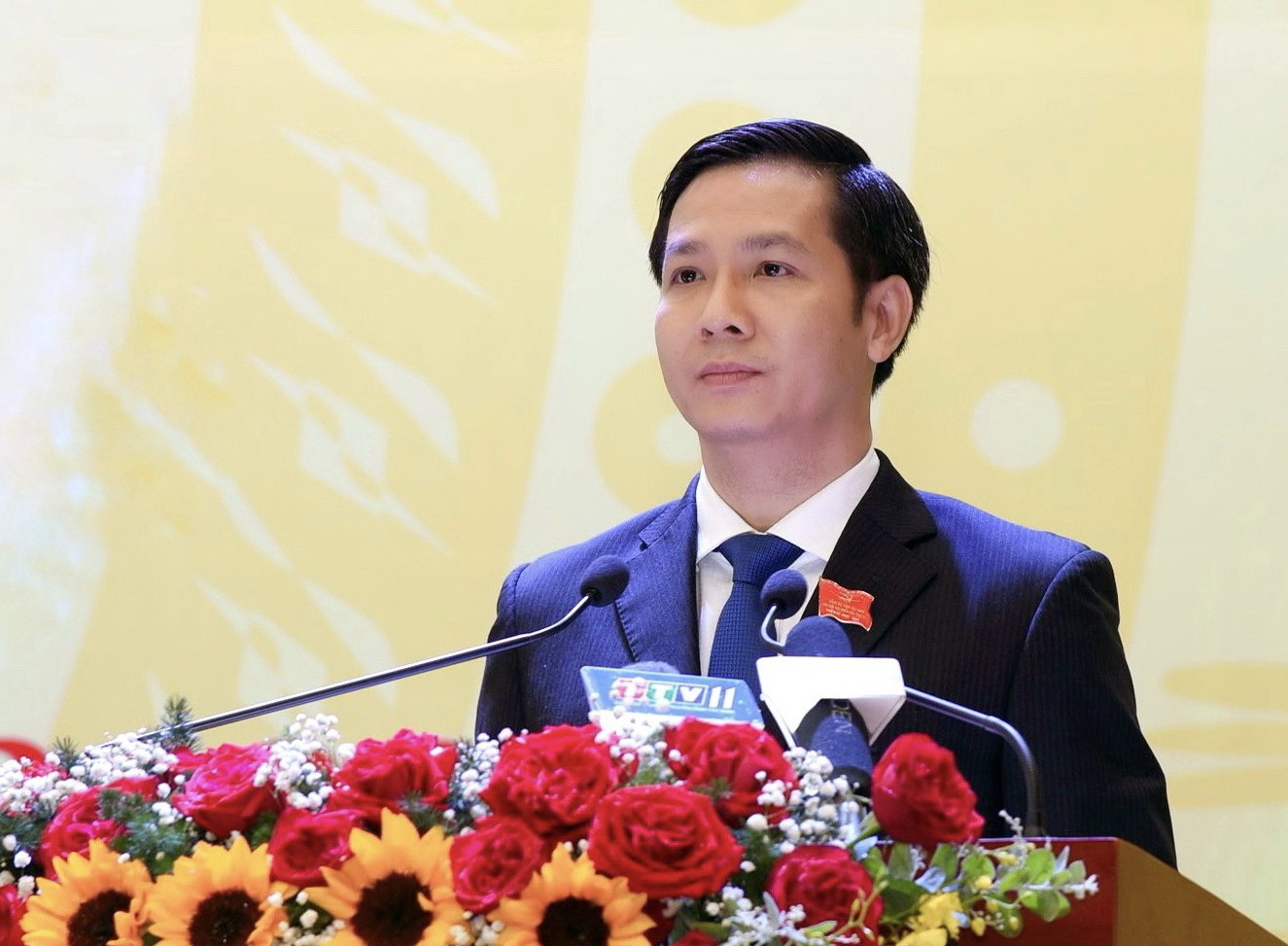 ồng chí Nguyễn Thành Tâm tái đắc cử Bí thư Tỉnh uỷ Tây Ninh nhiệm kỳ 2020-2025. (Ảnh: Báo Tây Ninh)