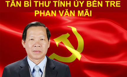 Infographic: Tân Bí thư Tỉnh ủy Bến Tre Phan Văn Mãi