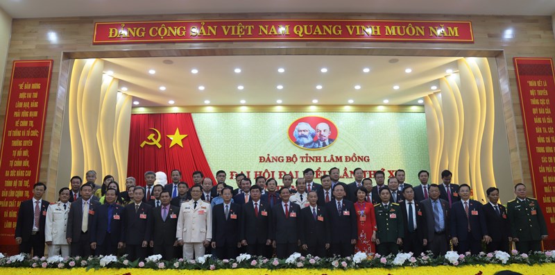 Ban Chấp hành Đảng bộ tỉnh Lâm Đồng khóa XI ra mắt Đại hội