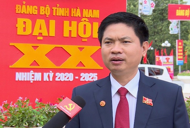 Đồng chí Trương Quốc Huy, Phó Bí thư Tỉnh ủy Hà Nam