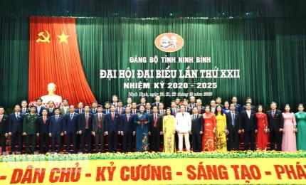Đảng bộ tỉnh Ninh Bình: "Đoàn kết- dân chủ - kỷ cương - sáng tạo - phát triển"