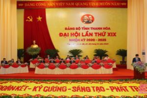 Đại hội đại biểu Đảng bộ tỉnh Thanh Hóa lần thứ XIX, nhiệm kỳ 2020-2025 hoàn thành phiên trù bị