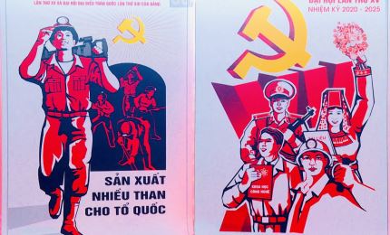 Quảng Ninh: Trao 11 giải Cuộc thi sáng tác tranh cổ động tuyên truyền về Đại hội Đảng các cấp