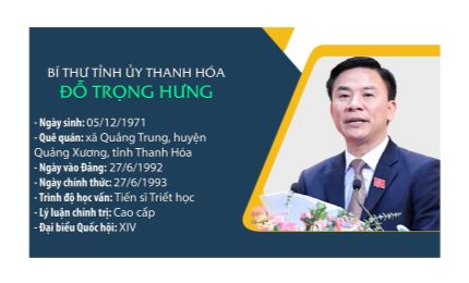 Infographic: Chân dung Bí thư Tỉnh ủy Thanh Hóa