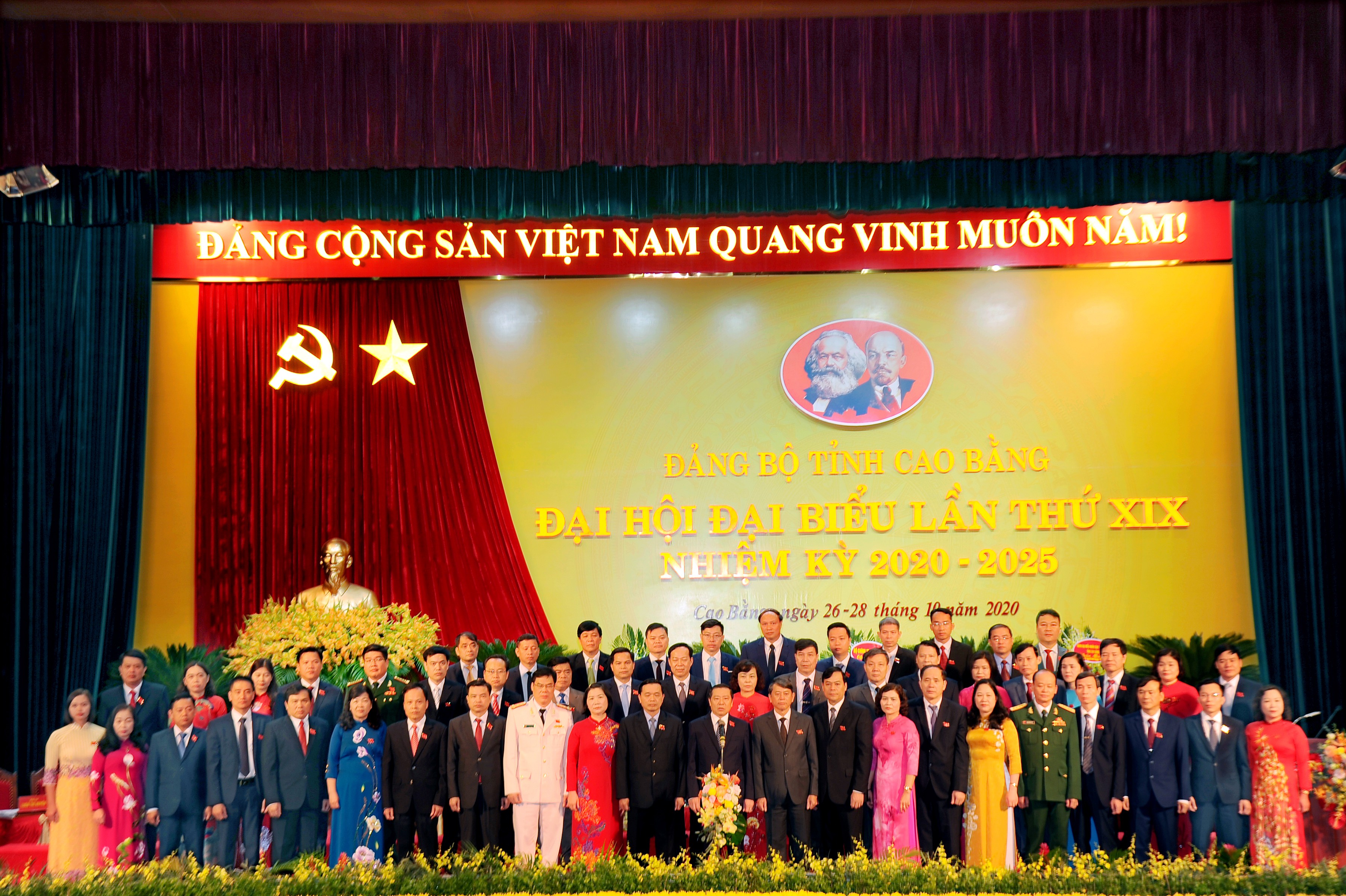 Ban Chấp hành Đảng bộ tỉnh Cao Bằng khóa XIX, nhiệm kỳ 2020-2025.