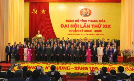 Đại hội Đảng bộ tỉnh Thanh Hóa nhiệm kỳ 2020-2025 thành công tốt đẹp