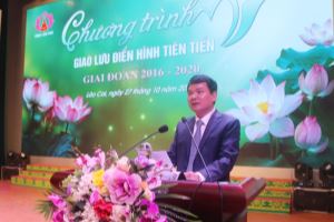 Lào Cai: Giao lưu, tuyên dương các điển hình tiên tiến giai đoạn 2016-2020