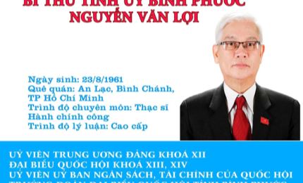 Infographic: Chân dung Bí thư Tỉnh ủy Bình Phước