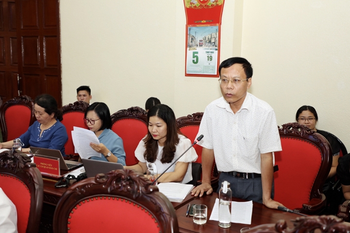 Tại buổi họp báo, đại diện các cơ quan báo chí Trung ương và địa bàn tỉnh Ninh Bình đặt nhiều câu hỏi tới Ban Tổ chức.