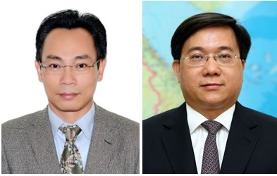 Thứ trưởng Bộ Giáo dục và Đào tạo Hoàng Minh Sơn (ảnh trái); Thứ trưởng Bộ Kế hoạch và Đầu tư Trần Duy Đông. Ảnh: (ĐT)