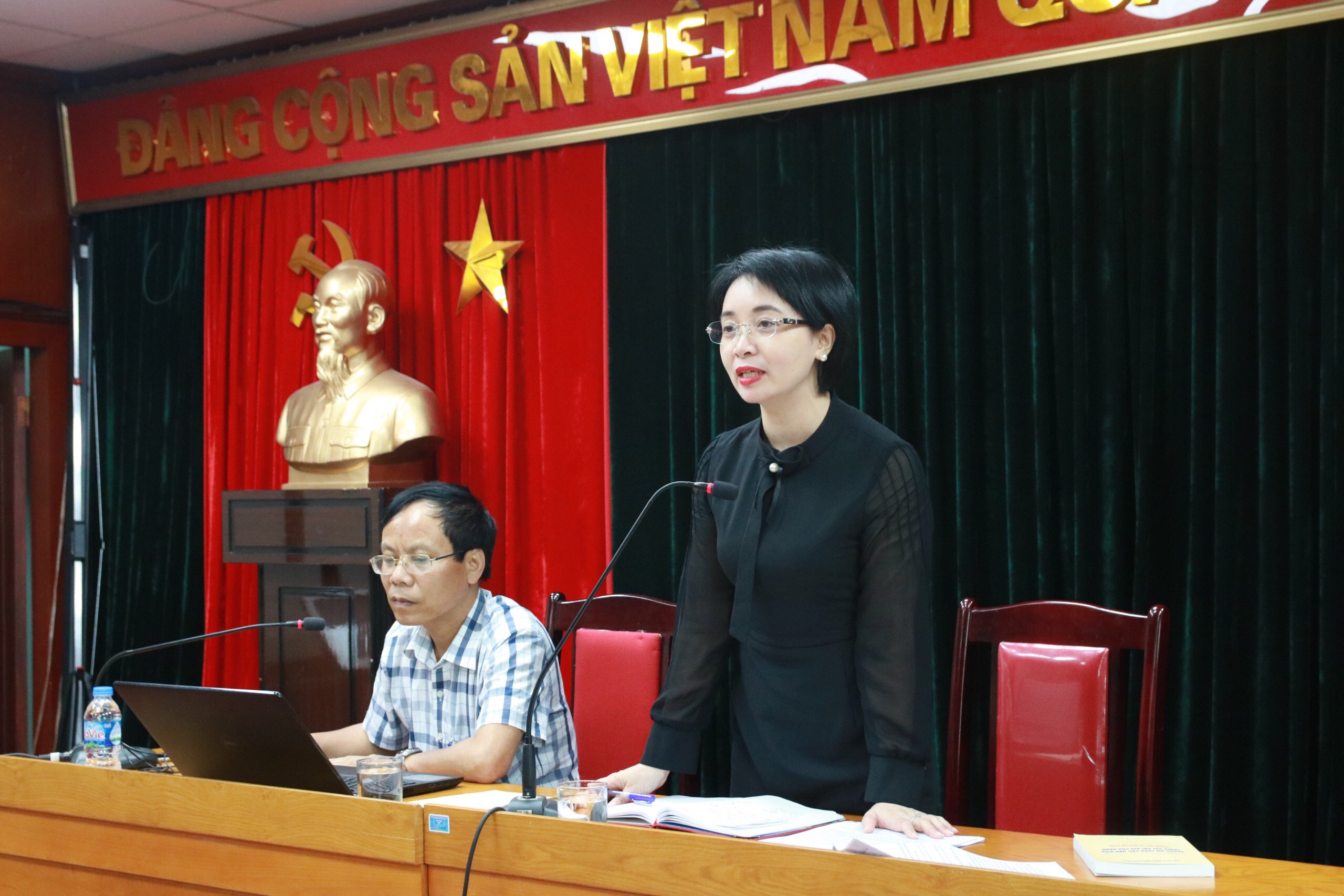 Phó Chủ tịch Công đoàn Ban Tuyên giáo Trung ương Đỗ Thị Phương Thảo kết luận Hội nghị
