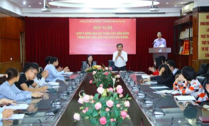 Bộ LĐ-TB&XH lấy ý kiến góp ý dự thảo các Văn kiện trình Đại hội XIII của Đảng