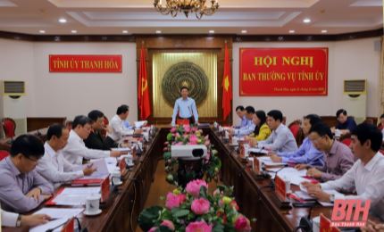 Bộ Chính trị chuẩn y nhân sự Đại hội Đảng bộ tỉnh Thanh Hóa lần thứ XIX