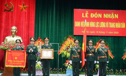 Cục 701 (Tổng cục II) đón nhận danh hiệu Anh hùng Lực lượng vũ trang nhân dân