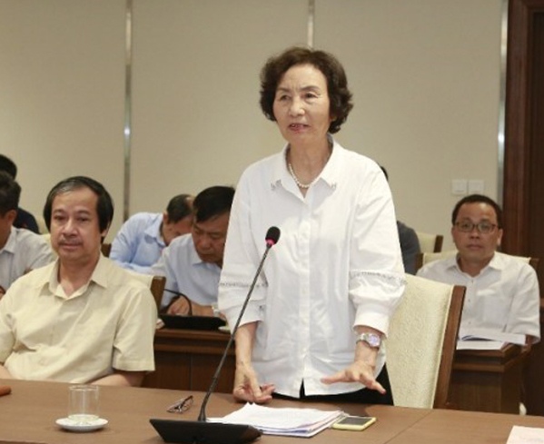 PGS.TS Bùi Thị An, Viện trưởng Viện Tài nguyên môi trường và Phát triển cộng đồng.