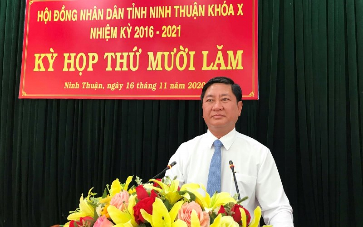 Ông Trần Quốc Nam - Chủ tịch UBND tỉnh Ninh Thuận (nhiệm kỳ 2016-2021).