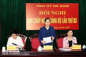 Hà Nam thông qua chương trình hành động thực hiện Nghị quyết Đại hội Đảng bộ tỉnh