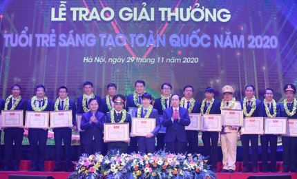 Trao giải thưởng những “trái chín, quả ngọt” từ vườn ươm sáng tạo của thanh niên