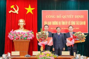 Lâm Đồng: Bổ nhiệm Trưởng ban Nội chính và Chánh Văn phòng Tỉnh uỷ