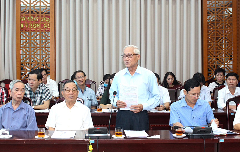 Ông Phạm Ngọc Thảo, Chủ nhiệm Hội đồng tư vấn về dân chủ và pháp luật của Ủy ban Trung ương MTTQ Việt Nam thành phố Hà Nội