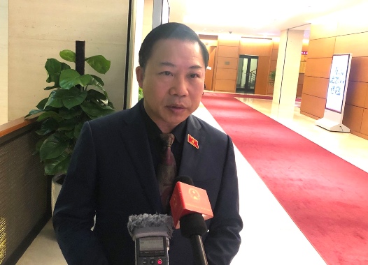 Đại biểu Lưu Bình Nhưỡng (Bến Tre), Phó Trưởng Ban dân nguyện của Ủy ban Thường vụ Quốc hội. Ảnh: TH.