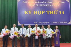 Đồng chí Nguyễn Văn Vĩnh giữ chức Chủ tịch UBND tỉnh Tiền Giang
