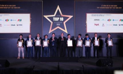 Vinh danh Top 10 doanh nghiệp công nghệ thông tin Việt Nam 2020