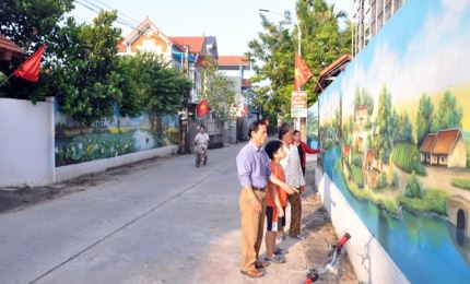 Yên Lạc (Vĩnh Phúc): Xây dựng nông thôn mới nâng cao, thôn dân cư kiểu mẫu