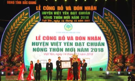 Chuyển biến tích cực trong xây dựng nông thôn mới ở Việt Yên