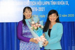 Đồng chí Lê Thị Thái được bầu giữ chức Chủ tịch Hội LHPN tỉnh Đồng Nai