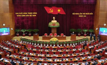 Tổng Bí thư, Chủ tịch nước Nguyễn Phú Trọng phát biểu bế mạc Hội nghị lần thứ 14 BCH Trung ương Đảng khóa XII