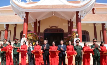 Phó Thủ tướng Thường trực dự lễ khánh thành Di tích lịch sử quốc gia khu vực Đồn Long Khốt