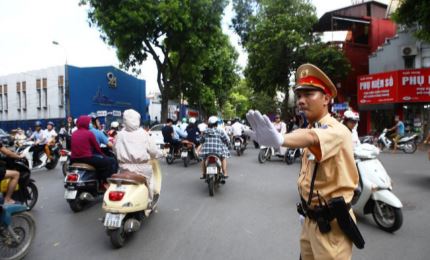 Hà Nội: Phân luồng giao thông lễ xuất quân, diễn tập bảo vệ Đại hội XIII của Đảng