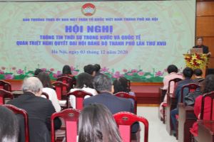 Đổi mới hoạt động để thực hiện tốt Nghị quyết Đại hội lần thứ XVII Đảng bộ TP Hà Nội