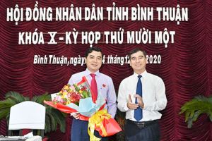 Đồng chí Nguyễn Hoài Anh được bầu giữ chức Chủ tịch HĐND tỉnh Bình Thuận