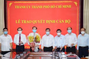 Đồng chí Lê Thanh Liêm giữ chức Trưởng ban Nội chính Thành ủy TP. Hồ Chí Minh