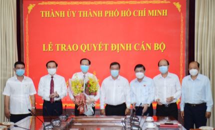 Đồng chí Lê Thanh Liêm giữ chức Trưởng ban Nội chính Thành ủy TP. Hồ Chí Minh
