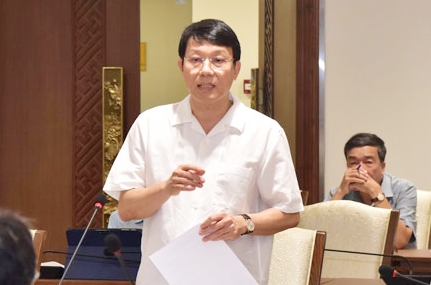 Thứ trưởng Bộ Công an Lương Tam Quang góp ý dự thảo văn kiện Đại hội Đảng bộ TP Hà Nội