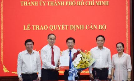 Đồng chí Dương Ngọc Hải giữ chức Chủ nhiệm Ủy ban Kiểm tra Thành ủy TP Hồ Chí Minh