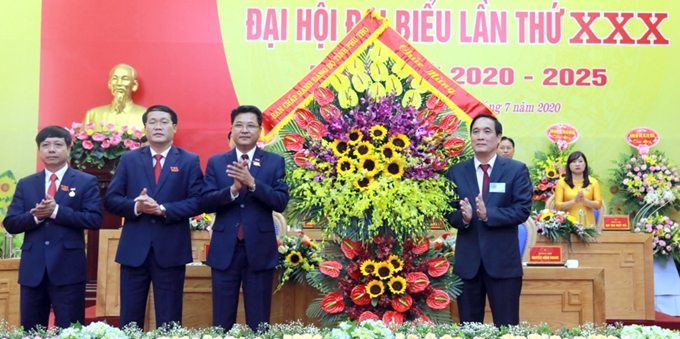 Hình ảnh tại Đại hội Đảng bộ huyện Tam Nông